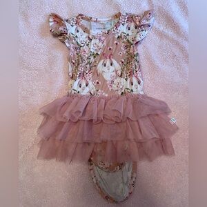 Posh peanut bunny twirl bodysuit